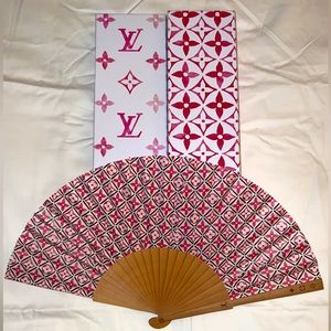 Brand New Louis Vuitton Foldable Fan